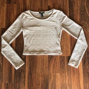 Long Sleeve Crop Top